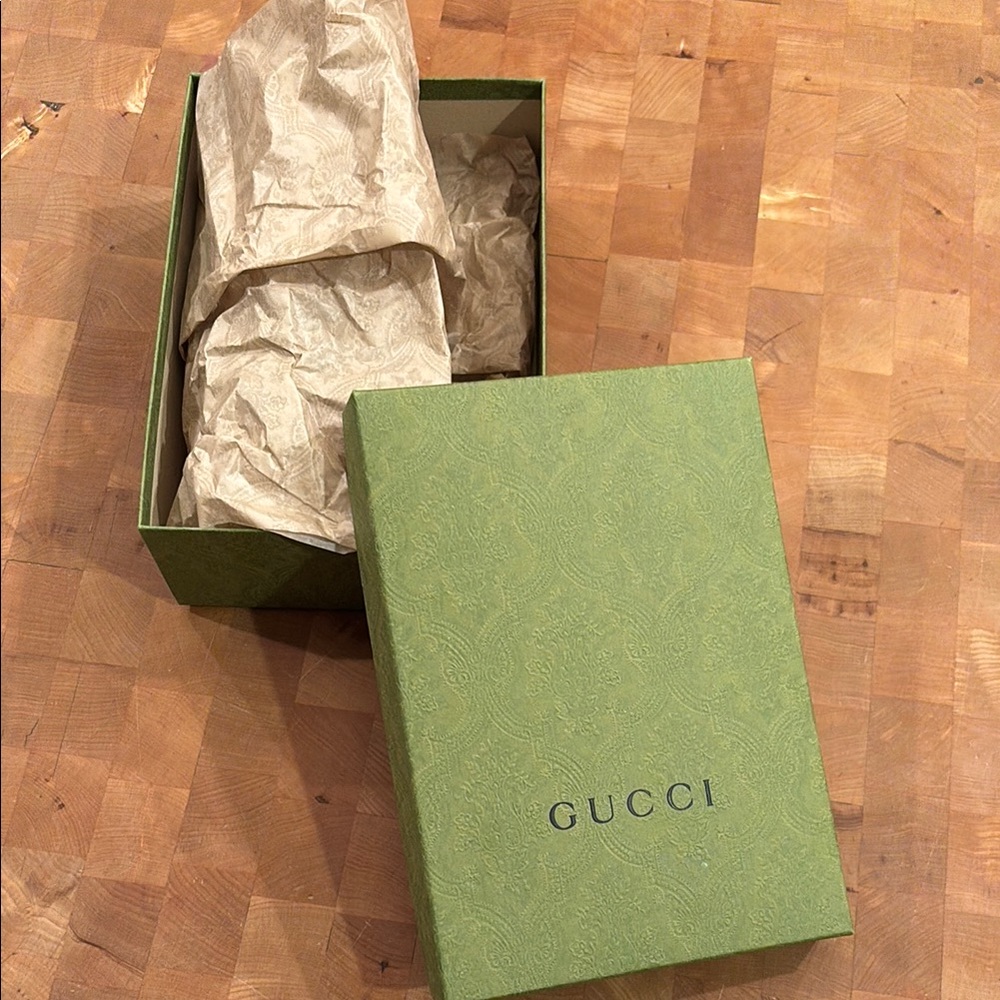 Gucci Green empty Gift Box